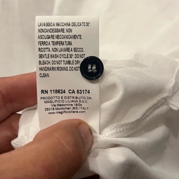 Impulso Mens Yacht Regatta Nautical Zip Collared Polo Shirt Made In Italy Sz XXL - Picture 5 of 9